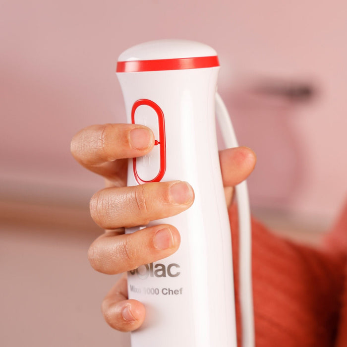 EAN 8433766160602 - Solac BA5614 Batidora de inmersión 1000 W Rojo, Transparente, Blanco imagen 5