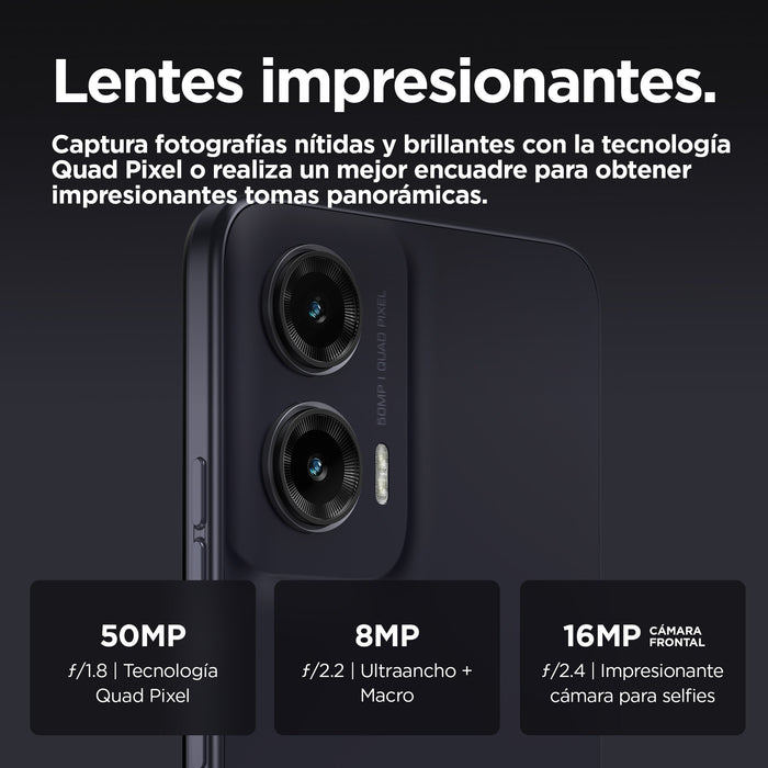 EAN 0840023277733 - Motorola moto G35 5G 17,1 cm (6.72") SIM doble Android 14 USB Tipo C 8 GB 256 GB 5000 mAh Negro imagen 6