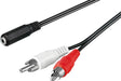 EAN 4040849504426 - Goobay 50442 cable de audio 1,4 m 3,5mm 2 x RCA Negro, Rojo, Blanco imagen 1