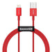 EAN 6953156205437 - Baseus CALYS-A09 cable de conector Lightning 1 m Rojo imagen 1