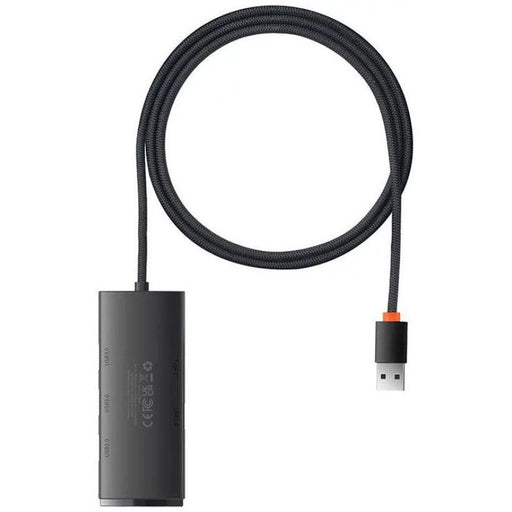 EAN 6932172606206 - Baseus WKQX030101 hub de interfaz USB 3.2 Gen 1 (3.1 Gen 1) Type-A 5000 Mbit/s Negro imagen 1