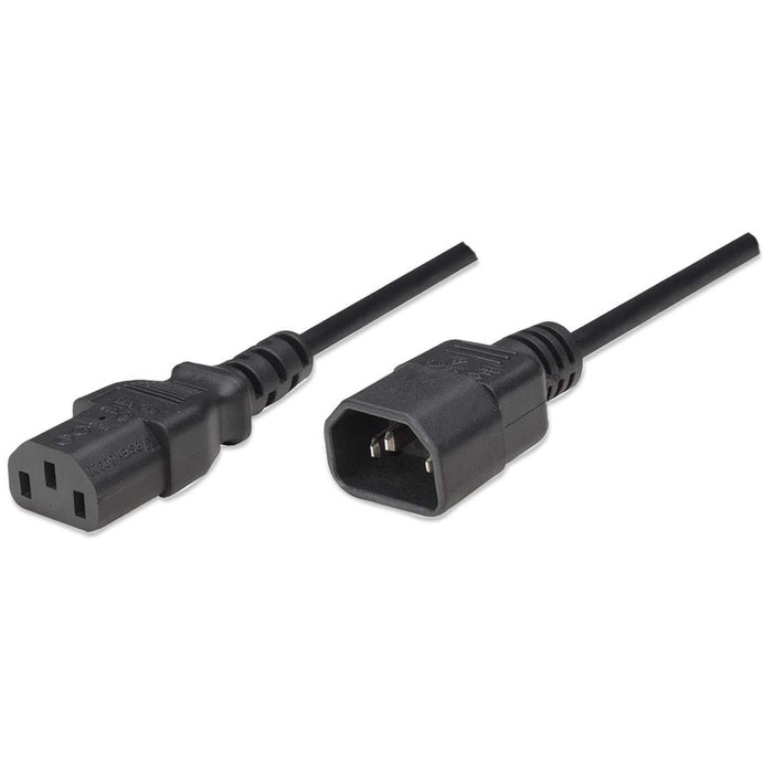EAN 0766623301152 - Manhattan 301152 cable de transmisión Negro 1,8 m C13 acoplador C14 acoplador imagen 1