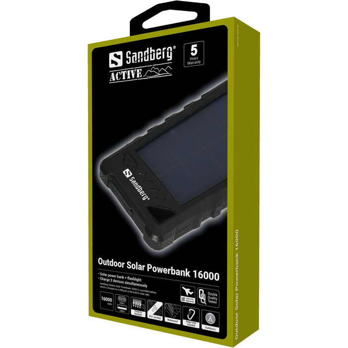 EAN 5705730420351 - Sandberg 420-35 batería externa Ión de litio 16000 mAh Negro imagen 9