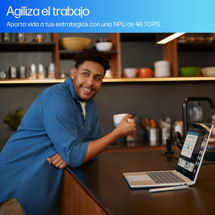 EAN 199251887802 - HP EliteBook X Flip G1i Next Gen AI Wolf Pro Security Edition Copilot+ PC Intel Core Ultra 7 258V Híbrido  imagen 6