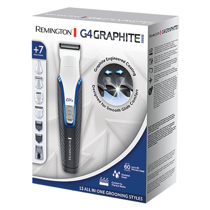 EAN 5038061100877 - Remington G4 Graphite Negro, Azul, Blanco imagen 4