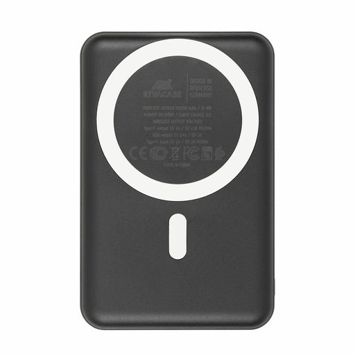EAN 4260709013374 - Rivacase VA2604 batería externa Polímero de litio 10000 mAh Cargador inalámbrico Negro imagen 1