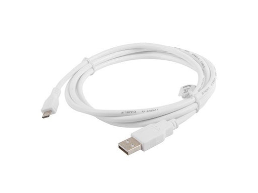 EAN 5901969413694 - Lanberg CA-USBM-10CC-0018-W cable USB USB 2.0 1,8 m Micro-USB B USB A Blanco imagen 2