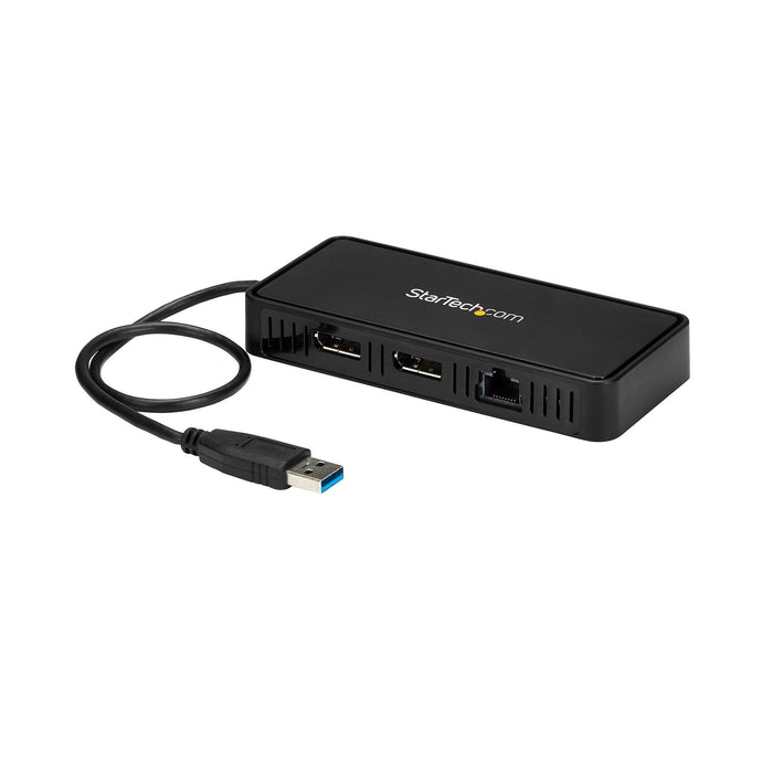 EAN 0065030874328 - StarTech.com USBA2DPGB base para portátil y replicador de puertos Alámbrico USB 3.2 Gen 1 (3.1 Gen 1) Typ imagen 5