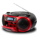 EAN 8435256897210 - Aiwa BBTC-550RD Reproductor de CD portátil Negro, Rojo imagen 5