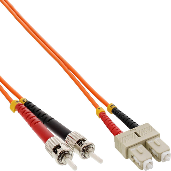 EAN 4043718248995 - InLine 82504 Cable de fibra óptica e InfiniBand 0,5 m 2x SC 2x ST Naranja imagen 1
