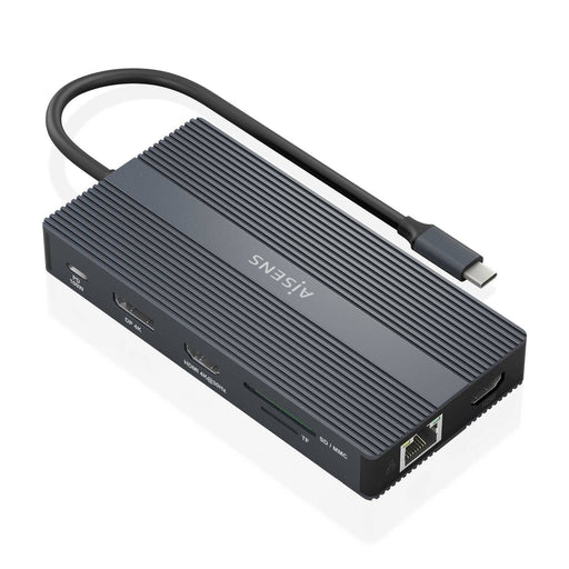 EAN 8435739901328 - AISENS ASUC-12P017-GR base para portátil y replicador de puertos Alámbrico USB 3.2 Gen 1 (3.1 Gen 1) Type imagen 1