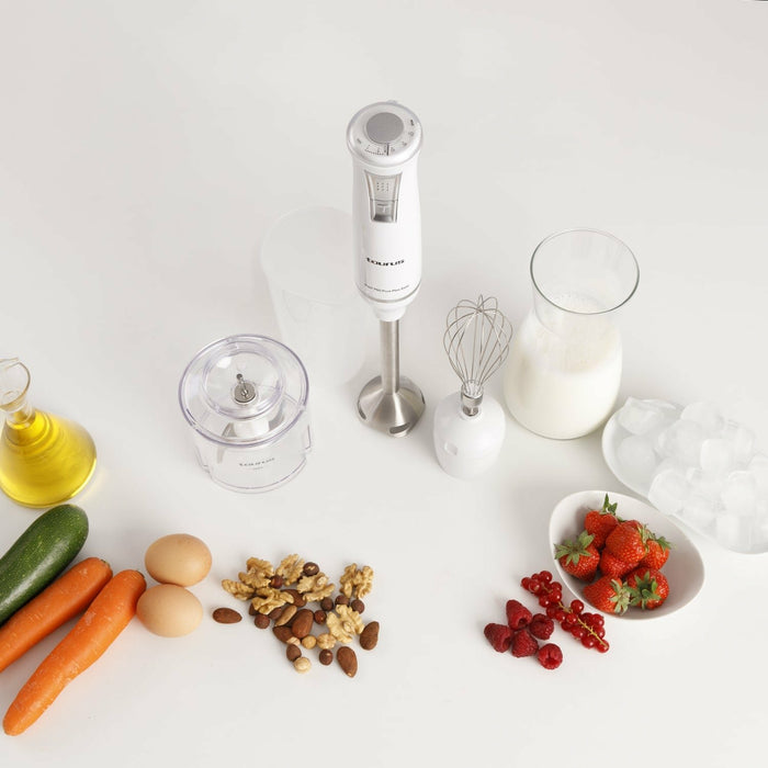 EAN 8414234163967 - Taurus BAPI 750 Pure Plus Inox Batidora de vaso portátil 750 W Blanco imagen 3