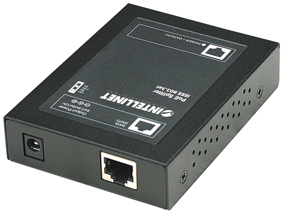 EAN 0766623560443 - Intellinet 560443 divisor de red Energía sobre Ethernet (PoE) Negro imagen 5