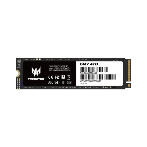 EAN 6955914619142 - Acer GM7 4 TB M.2 PCI Express 4.0 NVMe imagen 1