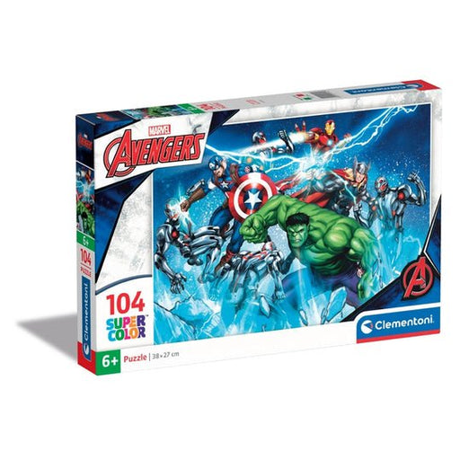 EAN 8005125257447 - Clementoni Marvel Avengers Puzzle rompecabezas 104 pieza(s) Cómics imagen 1