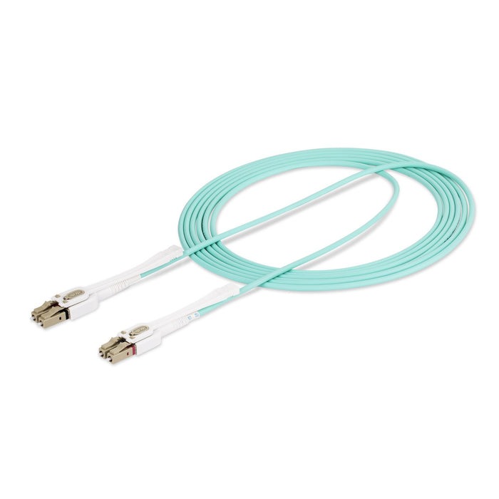 EAN 0065030900768 - StarTech.com 450FBLCLC3PP Cable de fibra óptica e InfiniBand LOMM Color aguamarina imagen 5