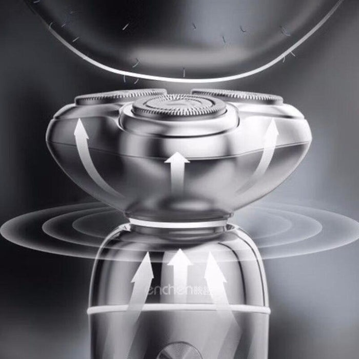 Afeitadora Eléctrica Enchen X7 Plata