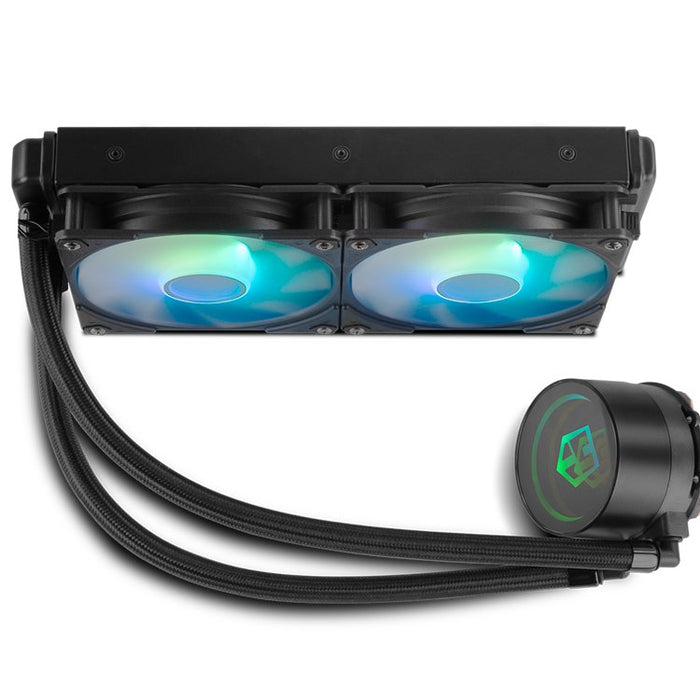 EAN 8436587975431 - NOX Hummer M-240 ARGB Procesador Sistema de refrigeración líquida todo en uno 12 cm Negro imagen 2