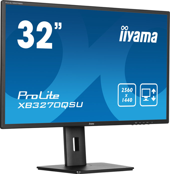 EAN 4948570123636 - iiyama ProLite XB3270QSU-B1 pantalla para PC 81,3 cm (32") 2560 x 1440 Pixeles Wide Quad HD LED Negro imagen 2