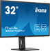 EAN 4948570123636 - iiyama ProLite XB3270QSU-B1 pantalla para PC 81,3 cm (32") 2560 x 1440 Pixeles Wide Quad HD LED Negro imagen 2
