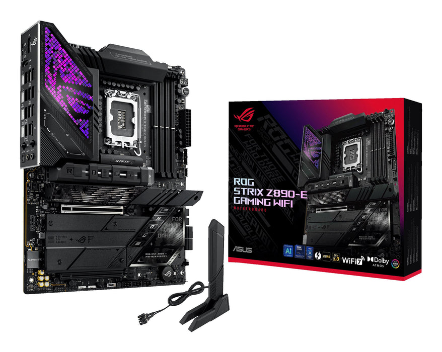 EAN 4711387756133 - ASUS ROG STRIX Z890-E GAMING WIFI Intel Z890 LGA 1851 (Socket V1) ATX imagen 1
