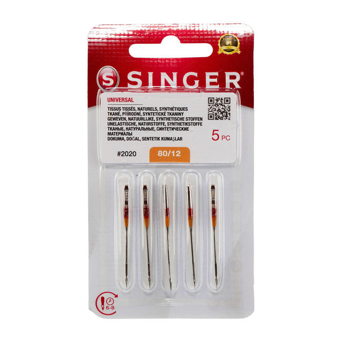 Aguja Singer M2020-12/80 Blister 5pcs