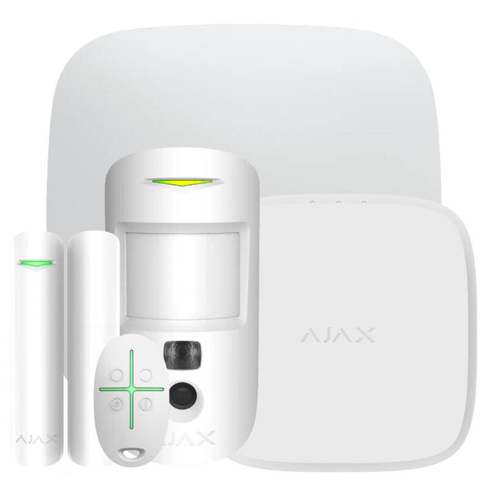 Ajax Kit-B-Int-Inc-Wh Kit Ajax Básico Intrusión + Incendio