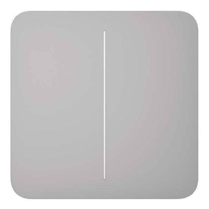 Ajax Lightswitch-2g-Fg Ajax Lightswitch Solobutton 2-Gang. Pulsador Doble. Color Niebla