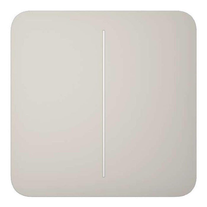 Ajax Lightswitch-2g-Oy Ajax Lightswitch Solobutton 2-Gang. Pulsador Doble. Color Ostra