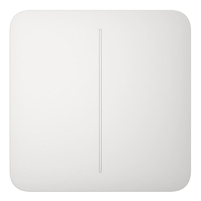 Ajax Lightswitch-2g-Wh Ajax Lightswitch Solobutton 2-Gang. Pulsador Doble. Color Blanco