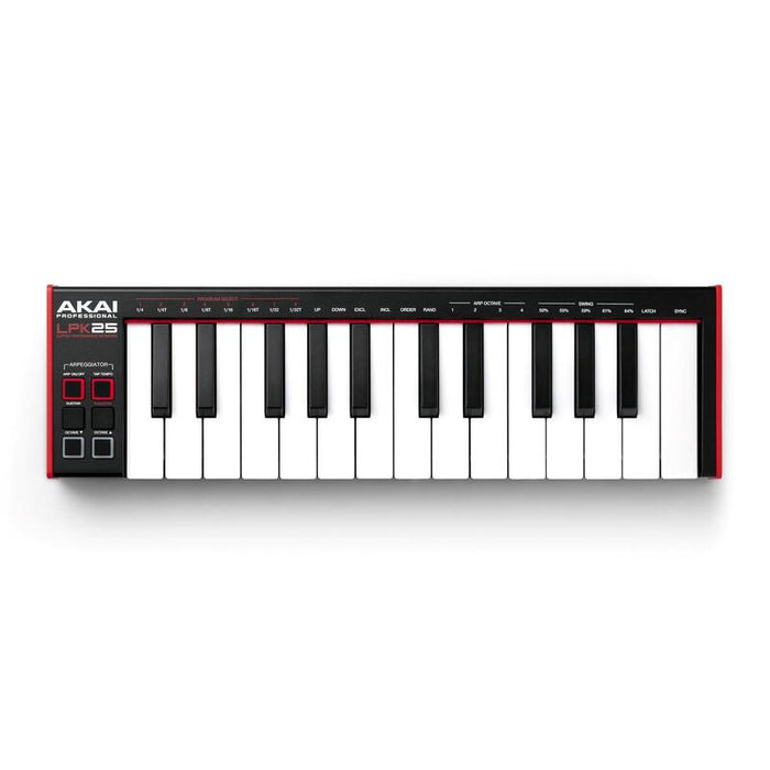 Akai Lpk 25 Mkii - Usb/Midi Mini Teclado De Control