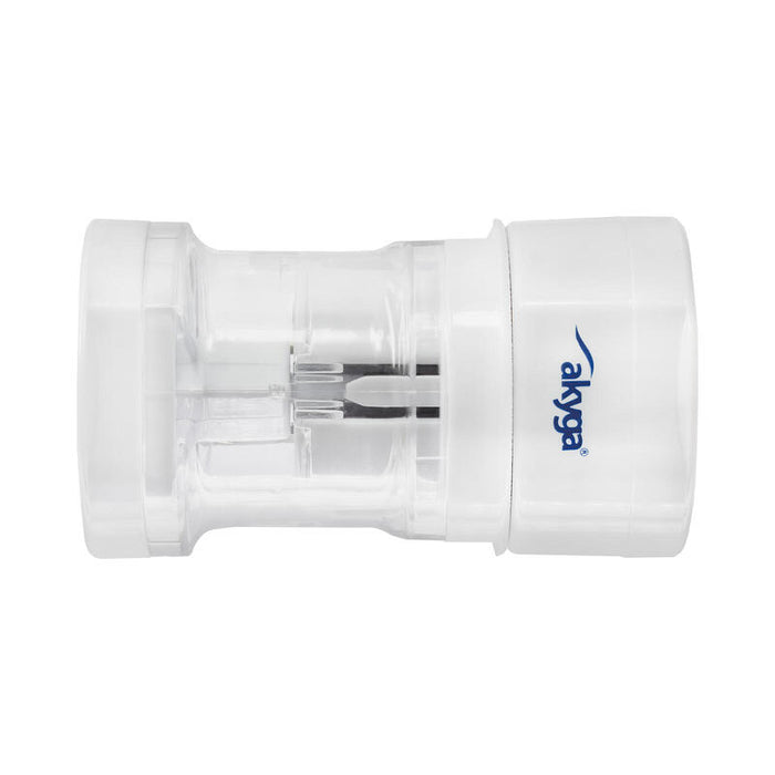 Akyga Adaptador De Viaje  Ac Ak-Ad-61 Worldwide White