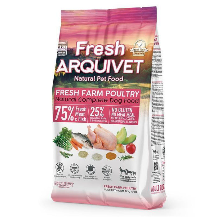 Alimento Seco Para Perros Arquivet Fresh Chicken And Oceanic Fish  2,5 Kg