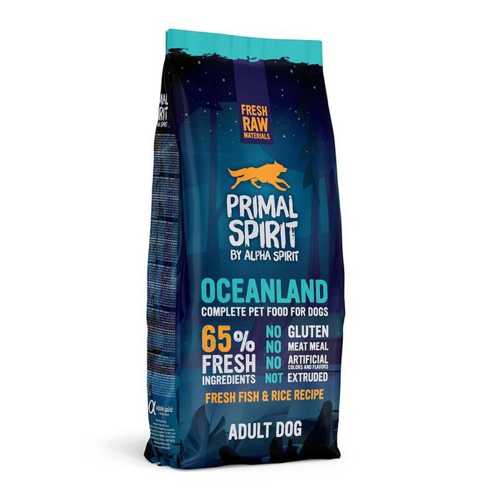 Alimento Seco Para Perros Con Alergia Primal Spirit Oceanland Pescado 12 Kg