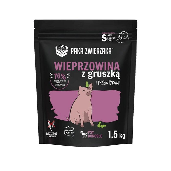 Alimento Seco Para Perros Paka Zwierzaka Pork With Pear S  1,5kg