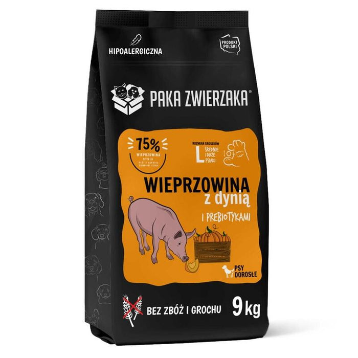 Alimento Seco Para Perros Paka Zwierzaka Pork With Pumpkin L  9kg