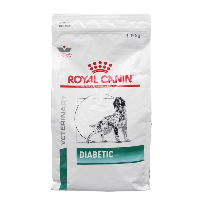 Alimento Seco Para Perros Royal Canin Vet Diabetic  Aves De Corral 1,5 Kg