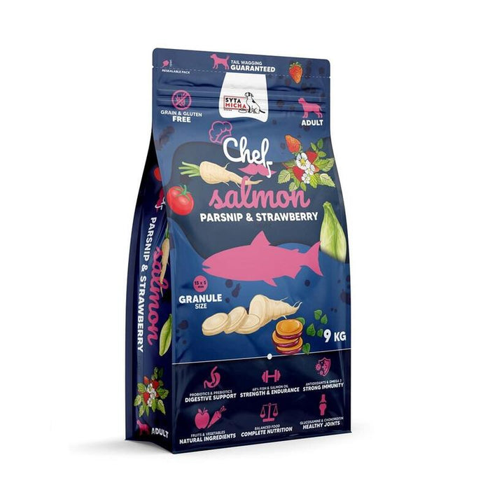 Alimento Seco Para Perros Syta Micha Chef Salmon, Parsnip And Strawberry  9kg