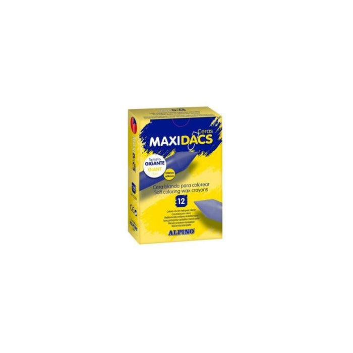 Alpino Ceras Maxidacs Caja De 12 Oro