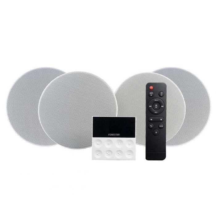 Altavoces Fonestar Ks-Wall 4 Ampli De Pared 4 Altavoces Bluetooth Usb Fm Aux