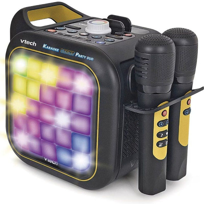 Altavoz Con Bluetooth Vtech Karaoke Light Party Duo Golden Edition Incluye 2 Microfonos