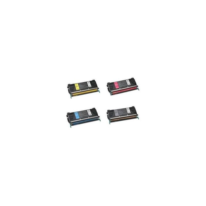 Amarillo Regenerado Lexmark C734,X734,C746,X746,C748,X748-6k C734a1yg