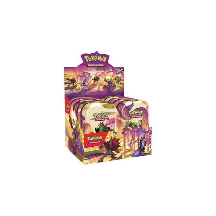 Amigo Pokémon Tcg: Mini Caja De Lata Carmesí Y Púrpura - Mist Of Legends, Tarjetas Coleccionables   45928