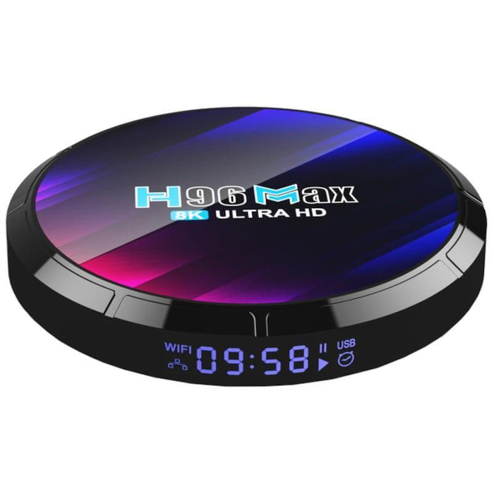 Android Tv  H96 Max Rk3528 4gb/64gb Android 13 Negro