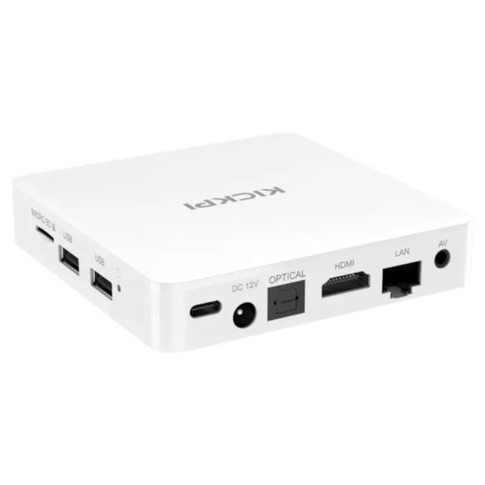 Android Tv   Tanix Kickpi Kp1 S905y4 2gb/32gb Certificado Google Netflix Android 11 Blanco