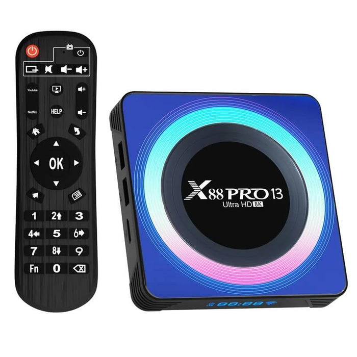 Android Tv  X88 Pro 13 4gb/32gb Caja Acrílica Android 13