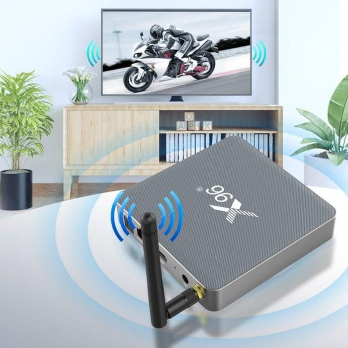 Android Tv X96 X6 Rk3566 8gb/64gb Dual Wifi Bluetooth Control Por Voz Android 11
