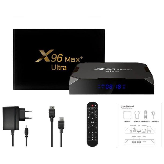 Android Tv  X96max Plus Ultra S905x4 4gb/32gb Android 11