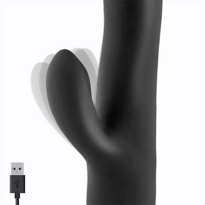 Angus Vibrador Con Función De Movimiento Thursting 2 Motores Silicona Usb