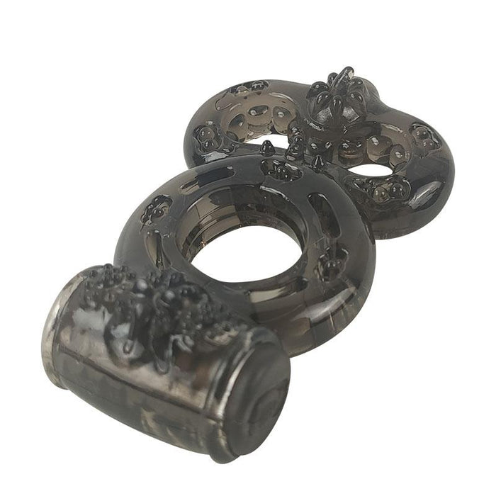 Anillo Para El Pene Con Vibración Negro